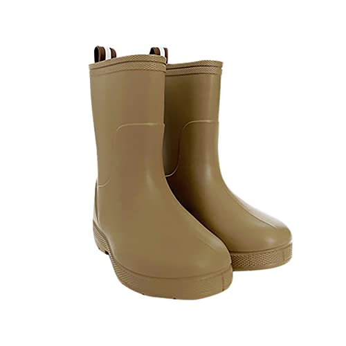 Gummi Wasserschuhe: Regenstiefel Kinder Gummistiefel Rutschfest Bequem Outdoor Regen Jungen Gummi Baby Stiefel Unisex Kinder Allrounder Gummistiefel von BuzkiK