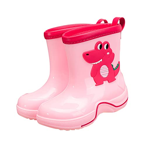 Leichte Wasserdicht Kinder Kinder Gummistiefel Gefüttert Kinder Gummistiefel Regenstiefel Weich Unisex Kinder Insulated Wanderstiefel, Bequem und Dauerhaft Gummistiefel für Kinder von BuzkiK