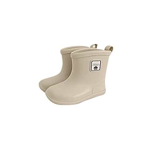 Rubber Rain Boot: Watstiefel mit Elastische Taille, Rutschfest Bequem Outdoor Gummistiefel Kinder Jungen Kurzschaft Regenstiefel Mit Rutschfeste Sohle von BuzkiK