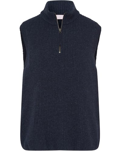 BvS Brigitte von Schönfels Troyer-Pullunder mit Zipp Dunkelblau 46 von BvS Brigitte von Schönfels