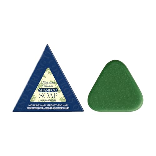 Bvizyelck Haarseifen - Festigende Haarseife Für Stärkeres Haar,Tiefenreinigende Pflegeseife Für Dickes Lockiges Dünnes Kurzes Langes Geschädigtes Frauen Männer Mädchen Tägliches Reisen Gym von Bvizyelck