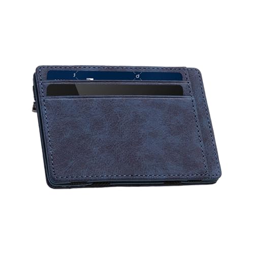 Bvizyelck Thin Magic Wallet - PU Leder Pocket Wallet mit Magic Money Clip & Card Holders - Money Wallet Credit Card Holder Coin Purse for Men, blau, Refer to description, Unisex Bvizyelck Thin Magic Wallet - PU Leder Pocket Wallet mit Magic Money Clip & Card Holders - Money Wallet Credit Card Holder Coin Purse for Men, blau, Refer to description, Unisex von Bvizyelck