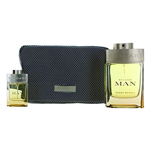 Bvlgari Man Wood Neroli Duftset (Eau de Parfum,100ml+15ml+Pouch), 300 g von BVLGARI