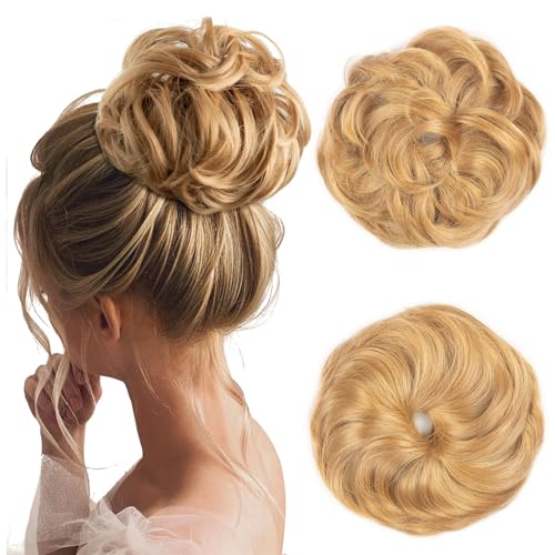 BwelsZJ Lockerer Dutt Haarteil mit Gummiband – Messy Bun Haargummi mit Kunsthaar, Voluminöse Hochsteckfrisur & Haarverlängerung für Damen BwelsZJ Lockerer Dutt Haarteil mit Gummiband – Messy Bun Haargummi mit Kunsthaar, Voluminöse Hochsteckfrisur & Haarverlängerung für Damen von BwelsZJ
