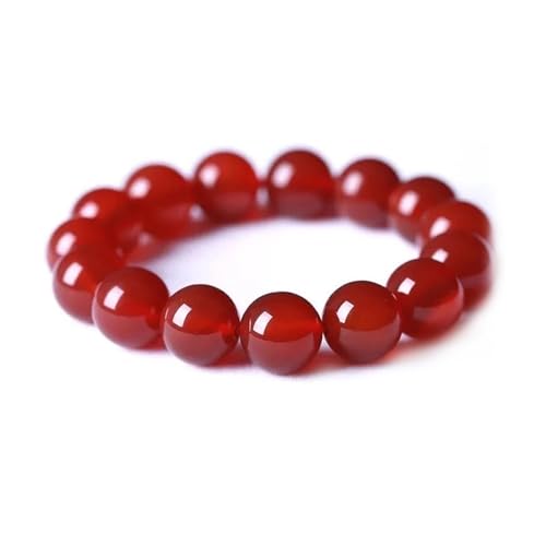 Armband mit roter Jade – Jade-Armband für Damen und Herren, roter Achat Chalcedon, verstellbares Armband, Einheitsgröße, Achat Armband mit roter Jade – Jade-Armband für Damen und Herren, roter Achat Chalcedon, verstellbares Armband, Einheitsgröße, Achat von Bwesfy