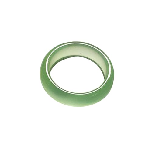 Bwesfy Hellgrüne Jade-Ringe für Damen, Achat-Edelstein, stapelbar, Ewigkeitsring, Einheitsgröße, Achat Bwesfy Hellgrüne Jade-Ringe für Damen, Achat-Edelstein, stapelbar, Ewigkeitsring, Einheitsgröße, Achat von Bwesfy