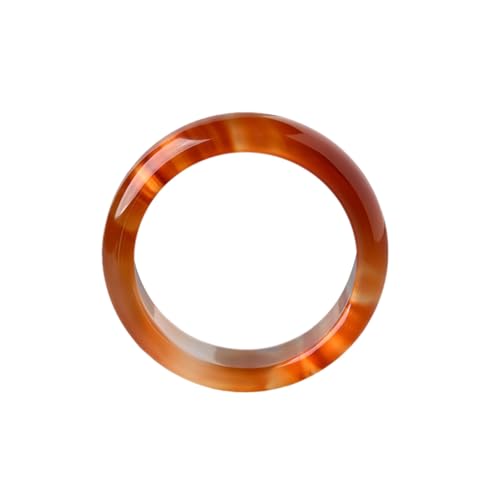 Bwesfy Oranger Achat-Jade-Ring für Damen, natürlicher Edelstein, stapelbar, Ewigkeitsring, Einheitsgröße, Achat Bwesfy Oranger Achat-Jade-Ring für Damen, natürlicher Edelstein, stapelbar, Ewigkeitsring, Einheitsgröße, Achat von Bwesfy