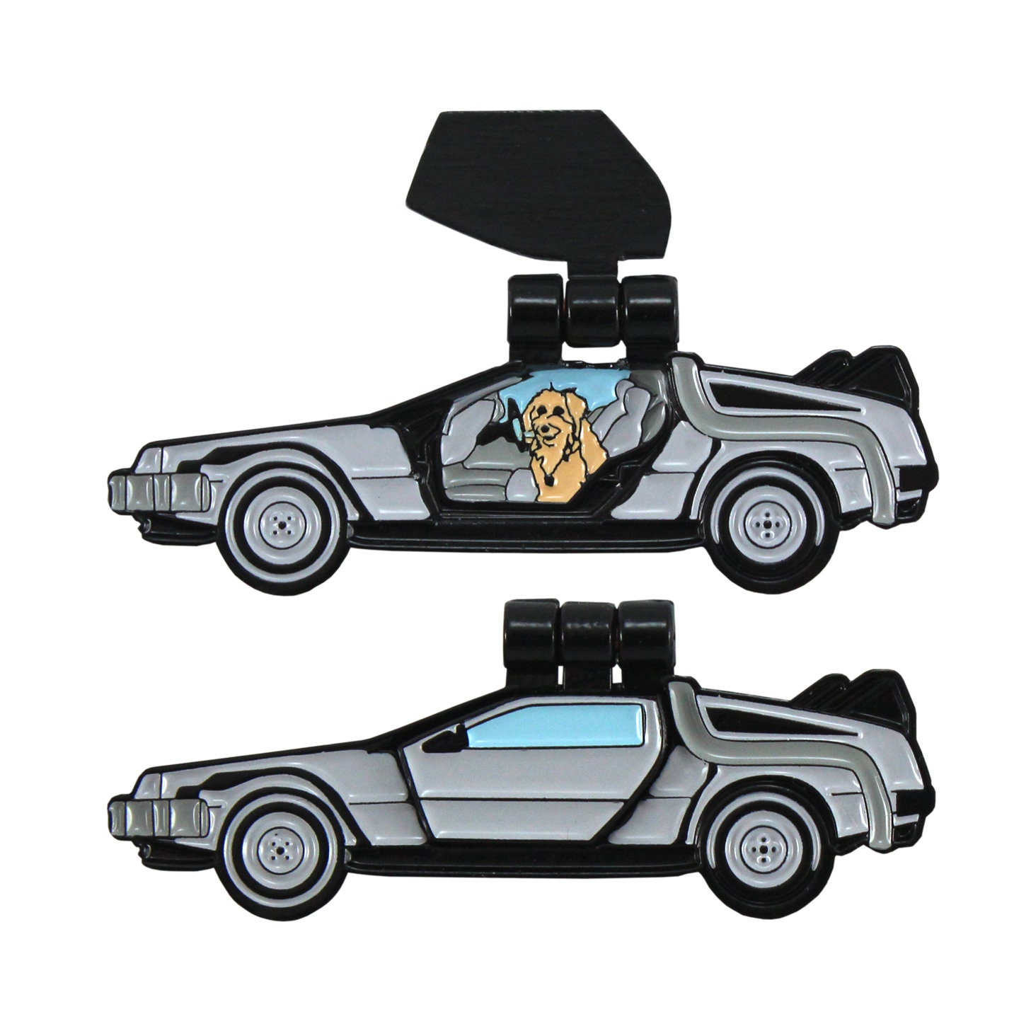 Delorean | Emaille Pin von BxEButtons
