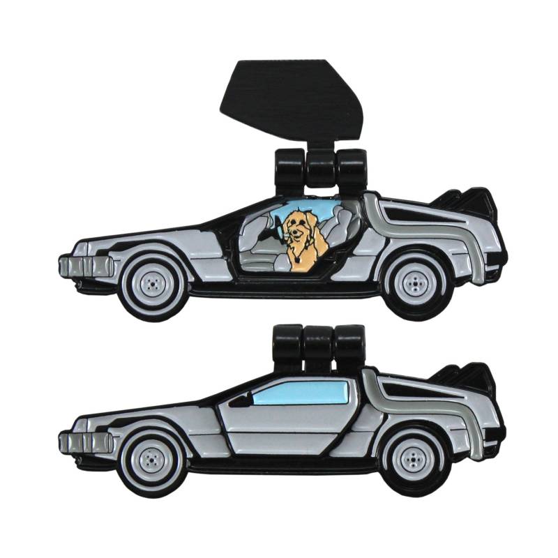 Delorean | Emaille Pin von BxEButtons