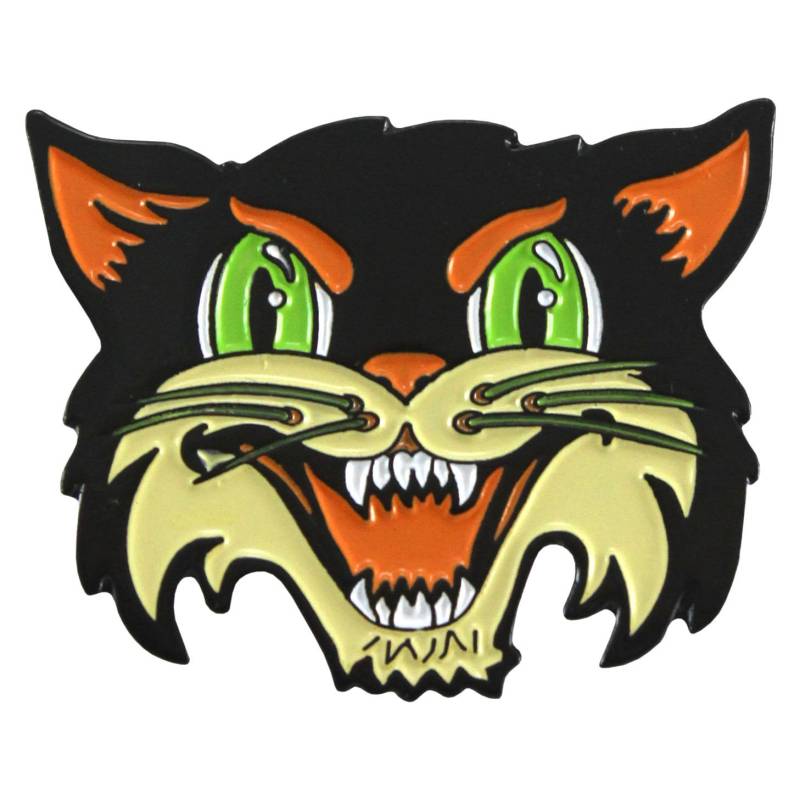Halloween Katze | Emaille Pin von BxEButtons