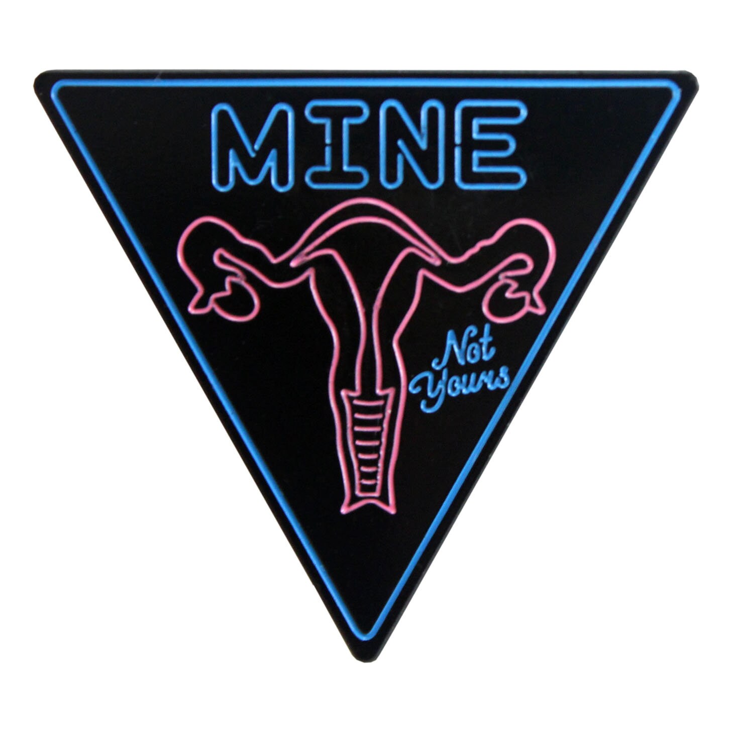 Mine Not Yours "Gebärmutter" | Emaille Pin" von BxEButtons