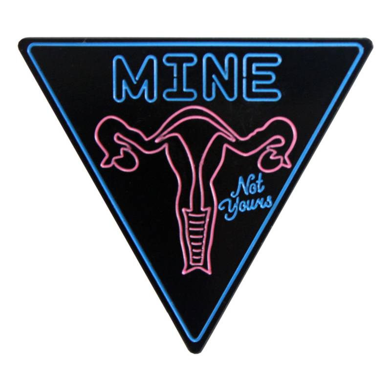 Mine Not Yours "Gebärmutter" | Emaille Pin" von BxEButtons