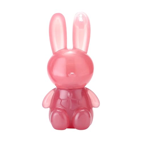 6 Colours Lipstick Matte Lipstick Set, Cute Rabbit Lip Glaze 2 in 1 Key Chain Lip Gloss Lip Stain, Waterproof Non-Stick Cup Long Lasting Feuchtigkeitsspendender Lippenstift (C) von Bxjinkele