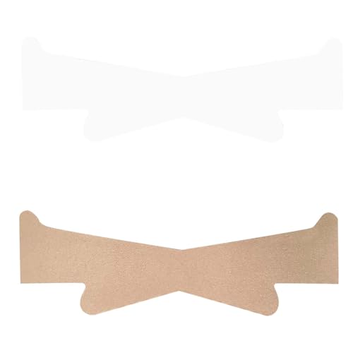 Nackenlifting-Band, Gesichts-Hals-Hebeband, 2025 neues Nackenstraffungsband, Nackenband Lifting unsichtbar, unsichtbares Nackenband, langlebiges Nackenfaltenband für Frauen (2PC) von Bxjinkele