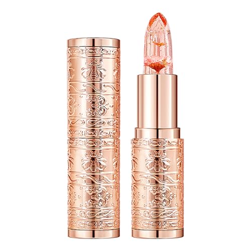 Temperature Color Change Lipstick, Magic Temperature Color Changing Lipstick, Long Lasting Nourishing Moisturizing Lipgloss, Lip Gloss, Waterproof Matte Lip Balm Makeup (B) von Bxjinkele