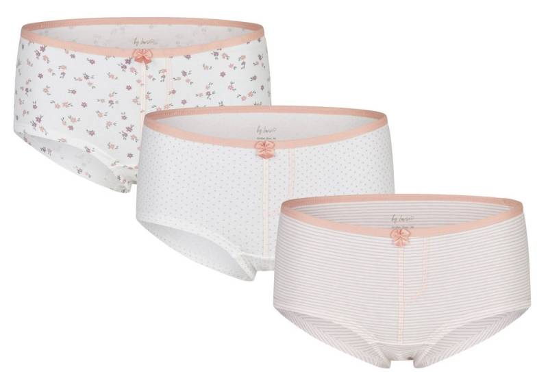 By Louise Hipster 3er Pack Damen Slips Modisches Design von By Louise