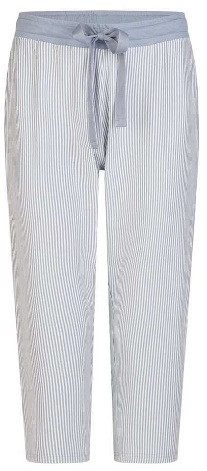 By Louise Pyjamahose Damen Capri Schlafanzughose (1-tlg) Baumwolle von By Louise