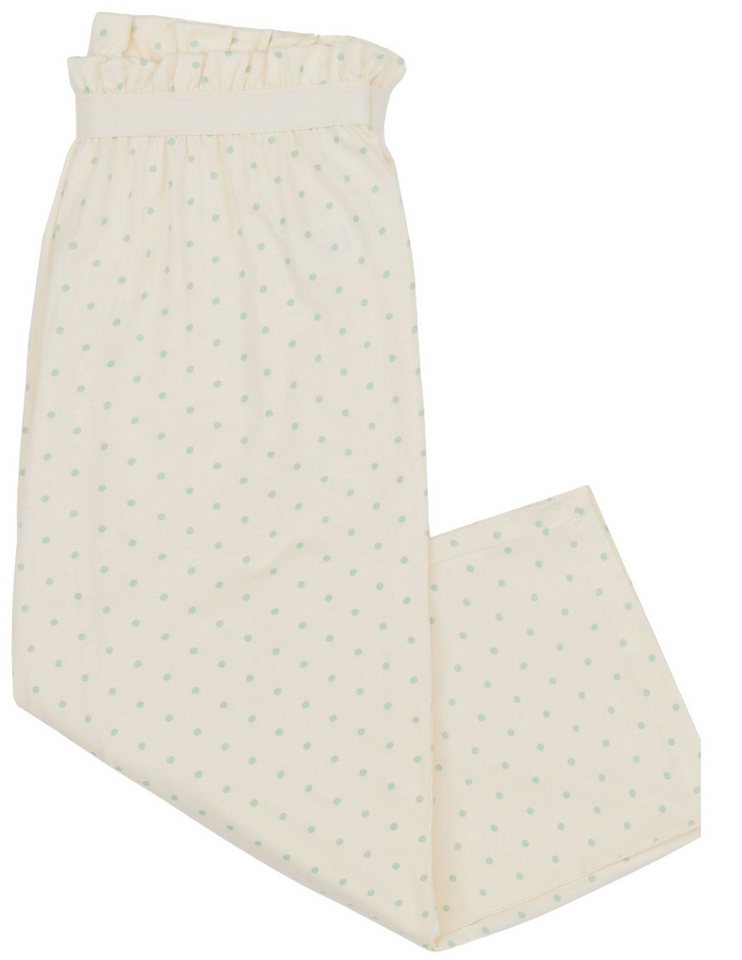 By Louise Pyjamahose Damen Caprihose (1-tlg) Baumwolle von By Louise