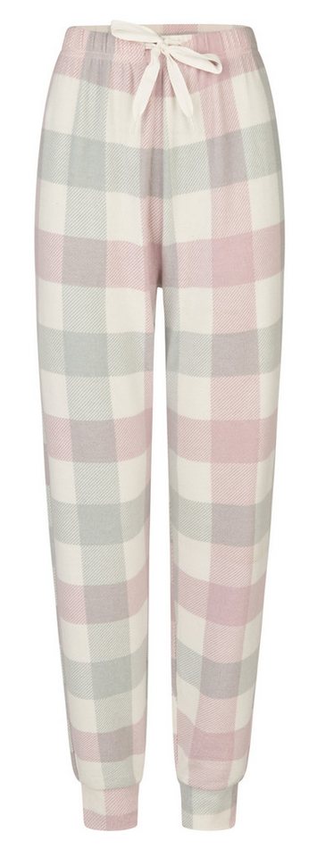 By Louise Pyjamahose Damen Fleece Pyjamahose (1-tlg) kuschelige Qualität von By Louise