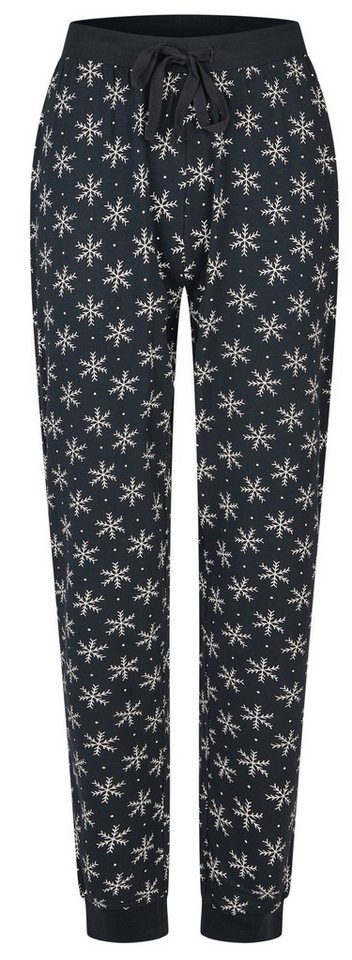 By Louise Pyjamahose Damen Schlafanzughose (1-tlg) Modisches Design von By Louise