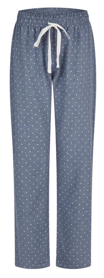 By Louise Pyjamahose Damen Schlafanzughose Flanell (1-tlg) Modisches Design von By Louise