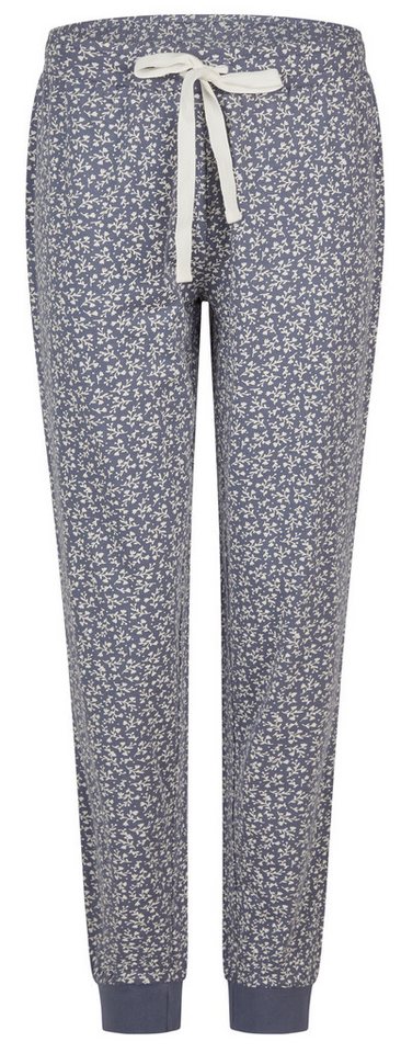 By Louise Pyjamahose Damen Schlafanzughose mit Bündchen (1-tlg) Baumwolle von By Louise