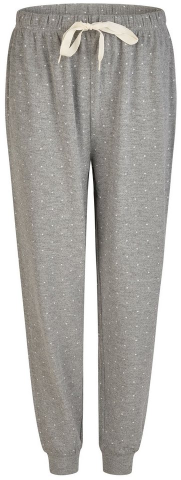 By Louise Pyjamahose Mix & Match (1-tlg., 1-teilig) Damen Homewear Strick Relaxhose lang Mix & Match Schlafhose Loungewear von By Louise