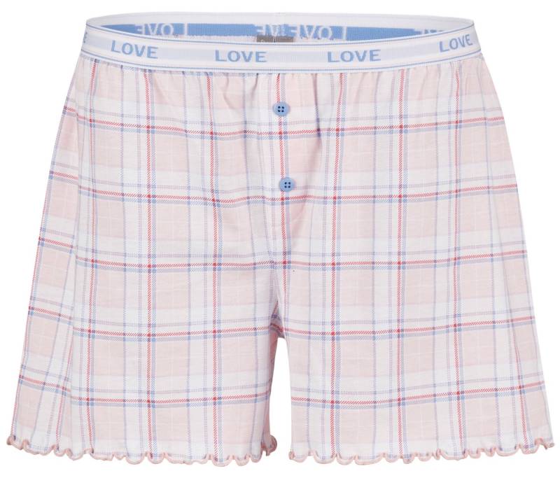 By Louise Pyjamahose Moonlight Magic (1-tlg., 1-teilig) Damen Schlafhose Pyjamahose Shorts kurz Baumwolle von By Louise