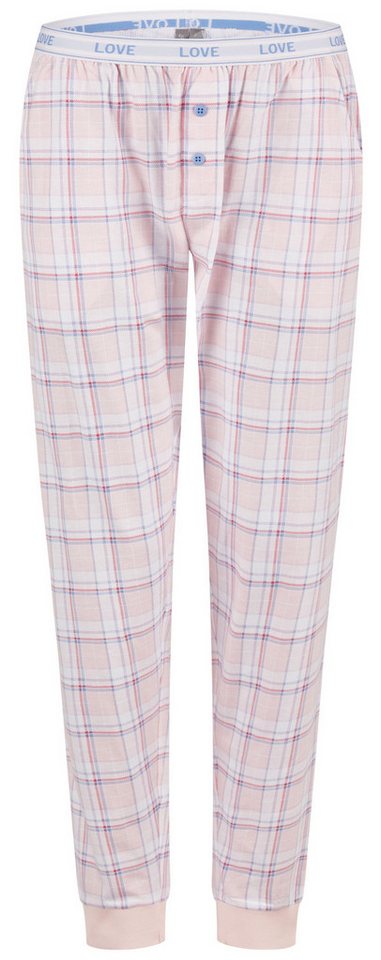 By Louise Pyjamahose Moonlight Magic (1-tlg., 1-teilig) Damen Schlafhose Pyjamahose lang Baumwolle Taschen von By Louise