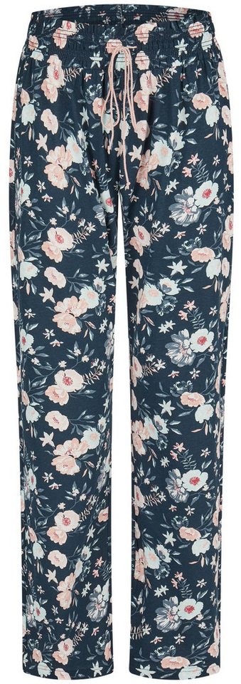 By Louise Pyjamahose Snow Queen (1-tlg., 1-teilig) Damen Schlafhose Pyjamahose lang Baumwolle von By Louise