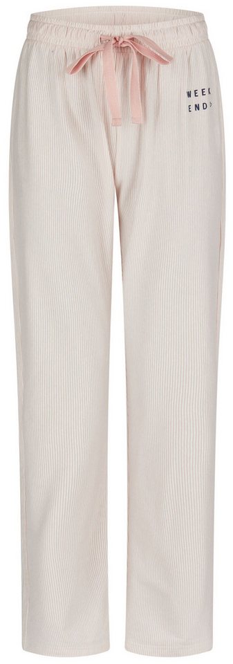 By Louise Pyjamahose Snow Queen (1-tlg., 1-teilig) Damen Schlafhose Pyjamahose lang Baumwolle von By Louise