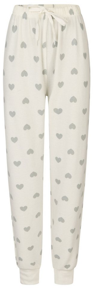 By Louise Pyjamahose Winter Whispers (1-tlg., 1-teilig) Damen Homewear Strick Relaxhose lang Bündchen Schlafhose Loungewear von By Louise