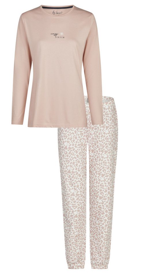 By Louise Schlafanzug Damen Pyjama mit Socken (2 tlg) Modisches Design von By Louise