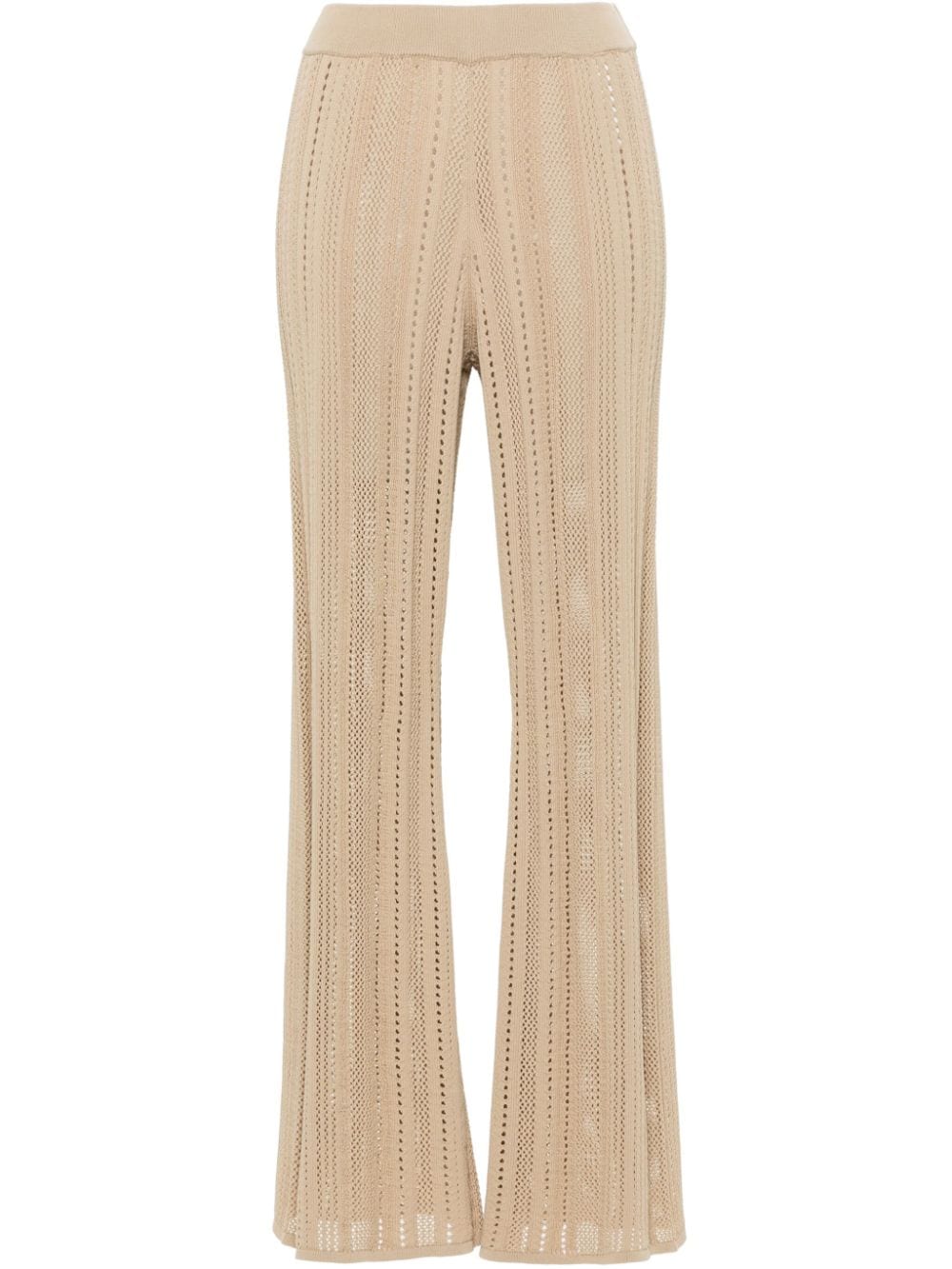 By Malene Birger Ausgestellte Kiraz Strickhose - Nude von By Malene Birger