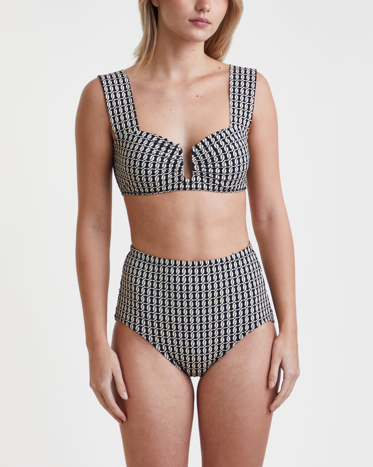 By Malene Birger Bikini Bottoms Belira Svart/vit von By Malene Birger