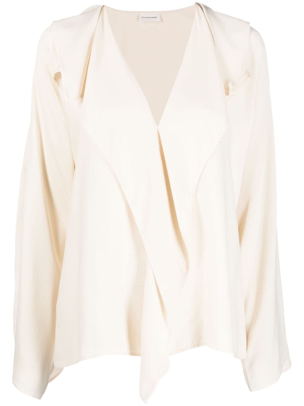 By Malene Birger Bluse im Layering-Look - Nude von By Malene Birger