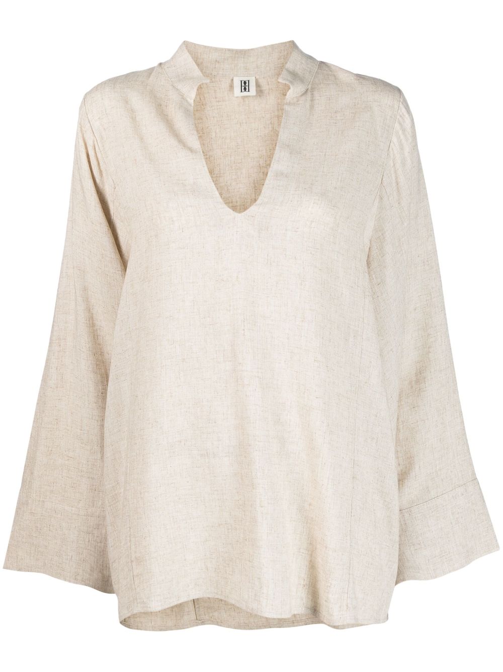 By Malene Birger Bluse mit weiten Ärmeln - Nude von By Malene Birger