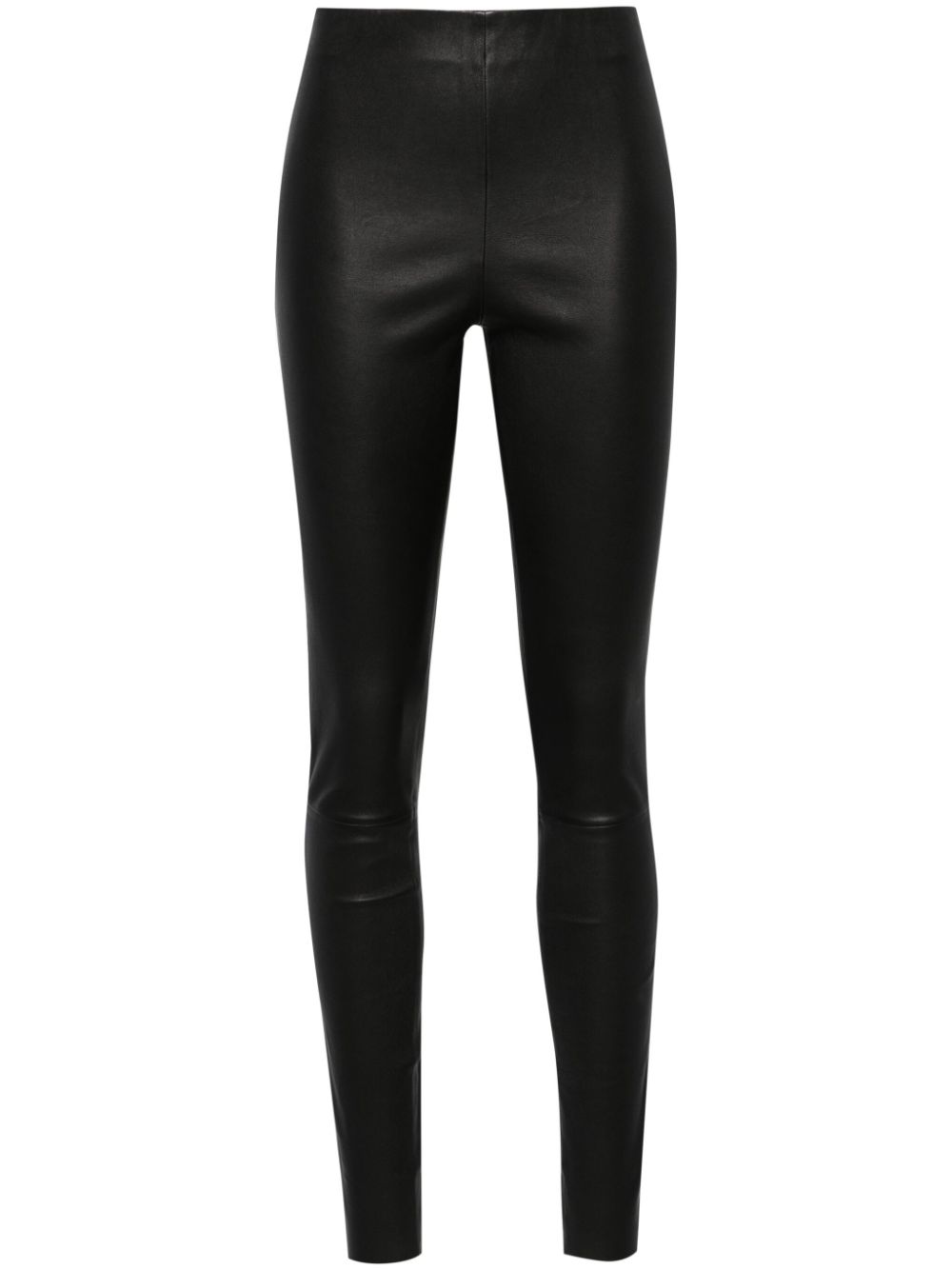 By Malene Birger Elenasoo Leggings aus Leder - Schwarz von By Malene Birger