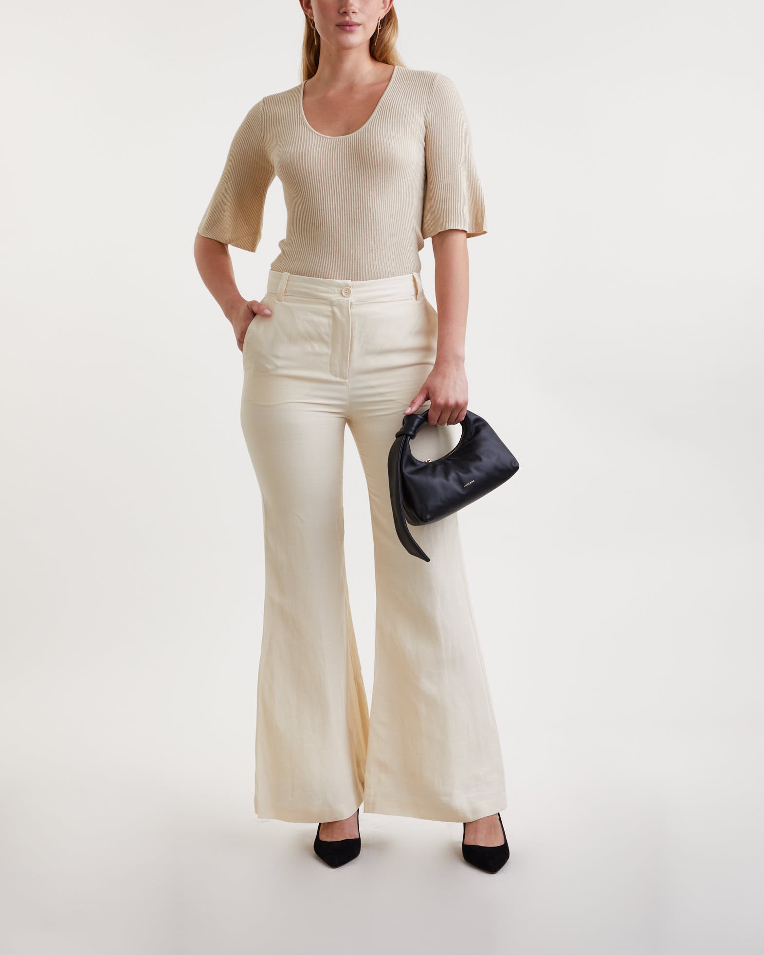 By Malene Birger Trousers Carass Pearl von By Malene Birger