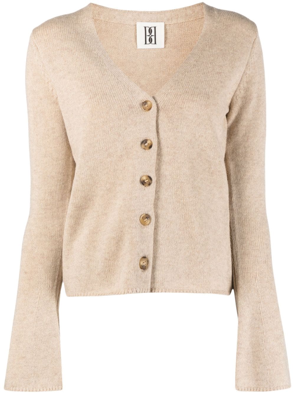 By Malene Birger Cardigan mit V-Ausschnitt - Nude von By Malene Birger