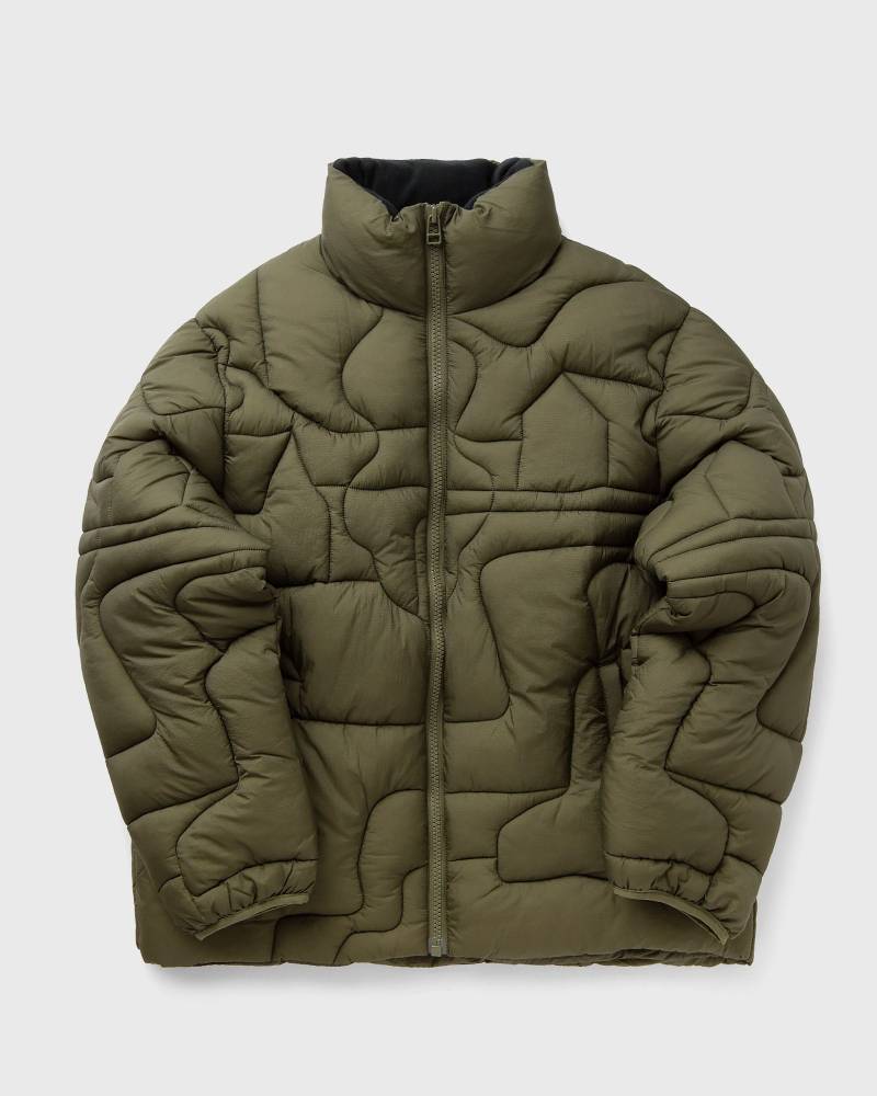 By Parra Boring village puffer jacket men Down & Puffer Jackets green in Größe:M von By Parra