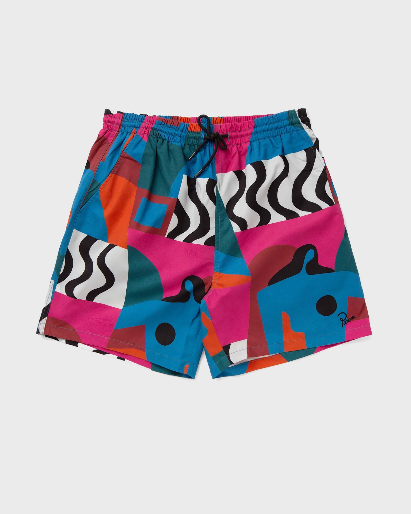By Parra Distorted water swim shorts men Swimwear multi in Größe:L von By Parra