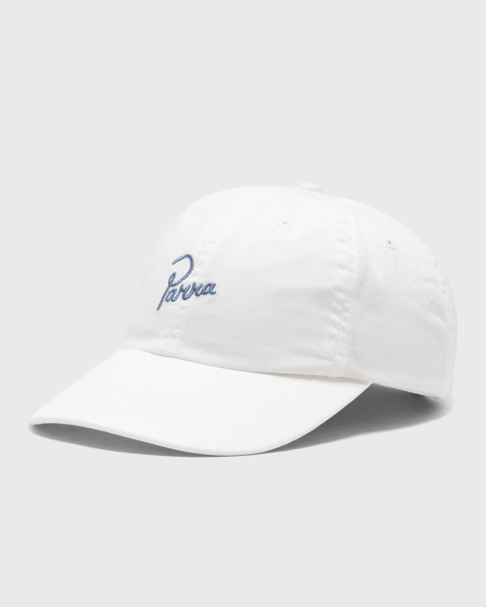 By Parra Script logo 6 panel hat men Caps white in Größe:ONE SIZE von By Parra