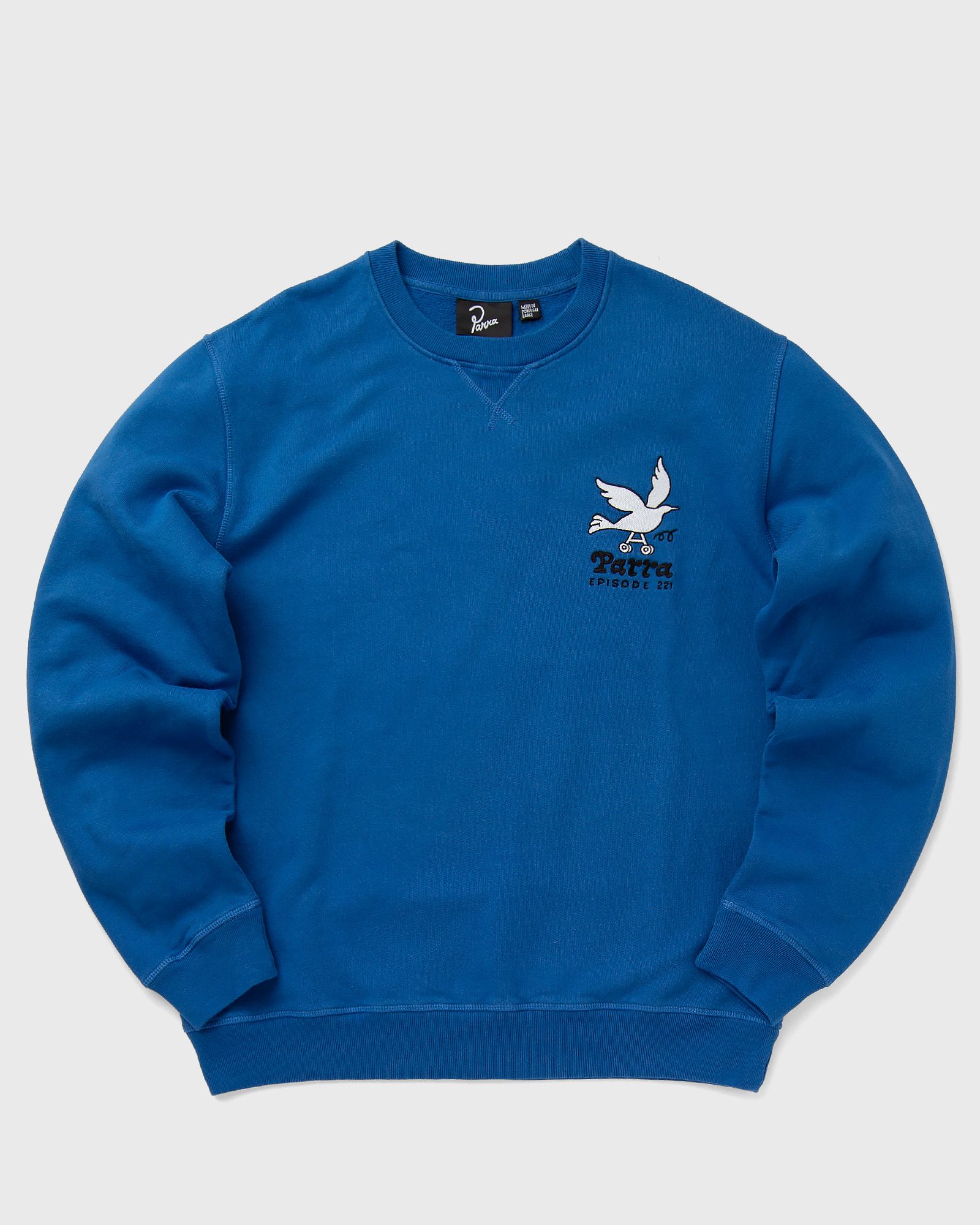 By Parra Wheel chested bird crew neck sweatshirt men Sweatshirts blue in Größe:L von By Parra