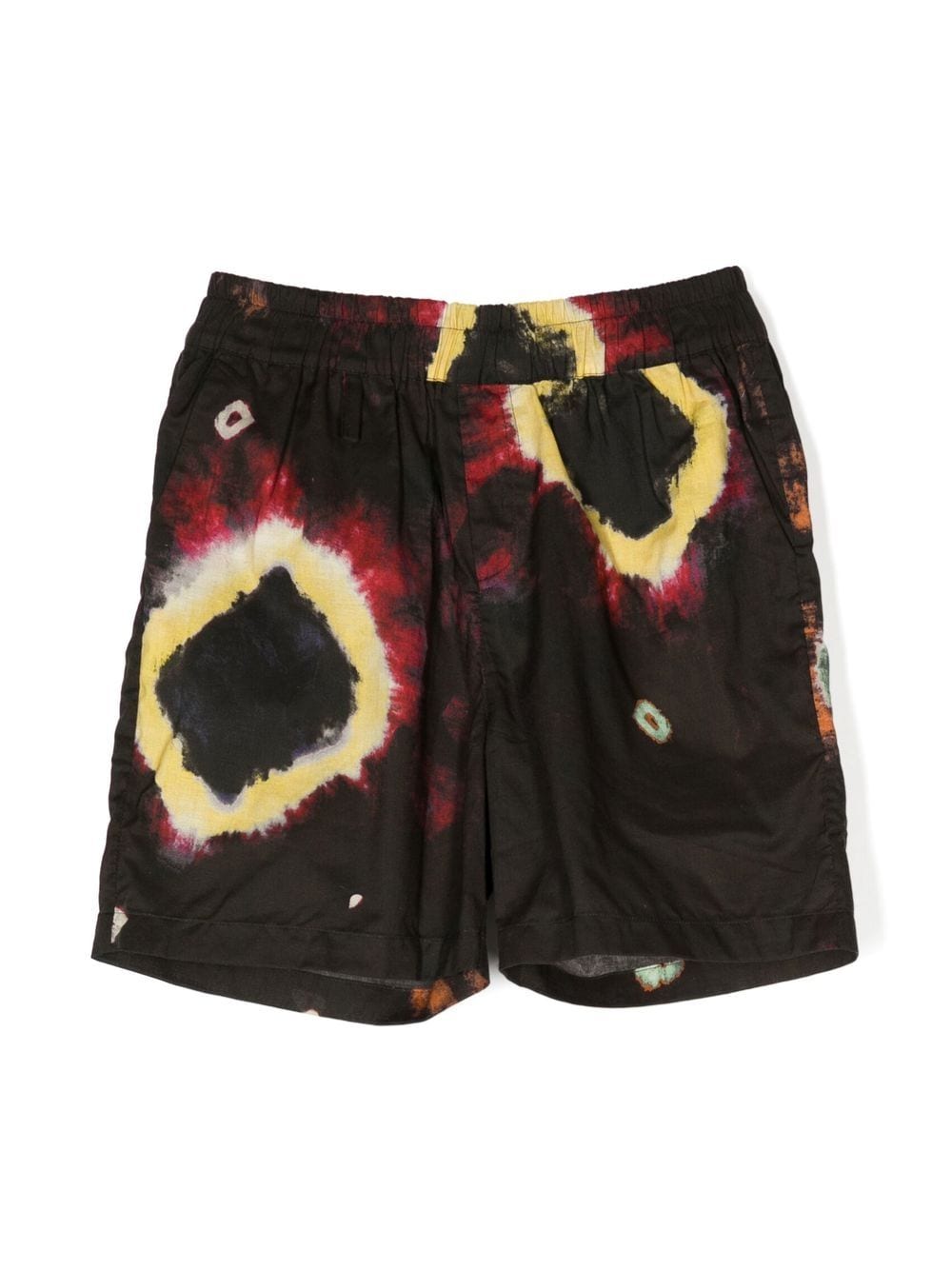 By Walid x Kindred Shorts mit Batik-Print - Schwarz von By Walid