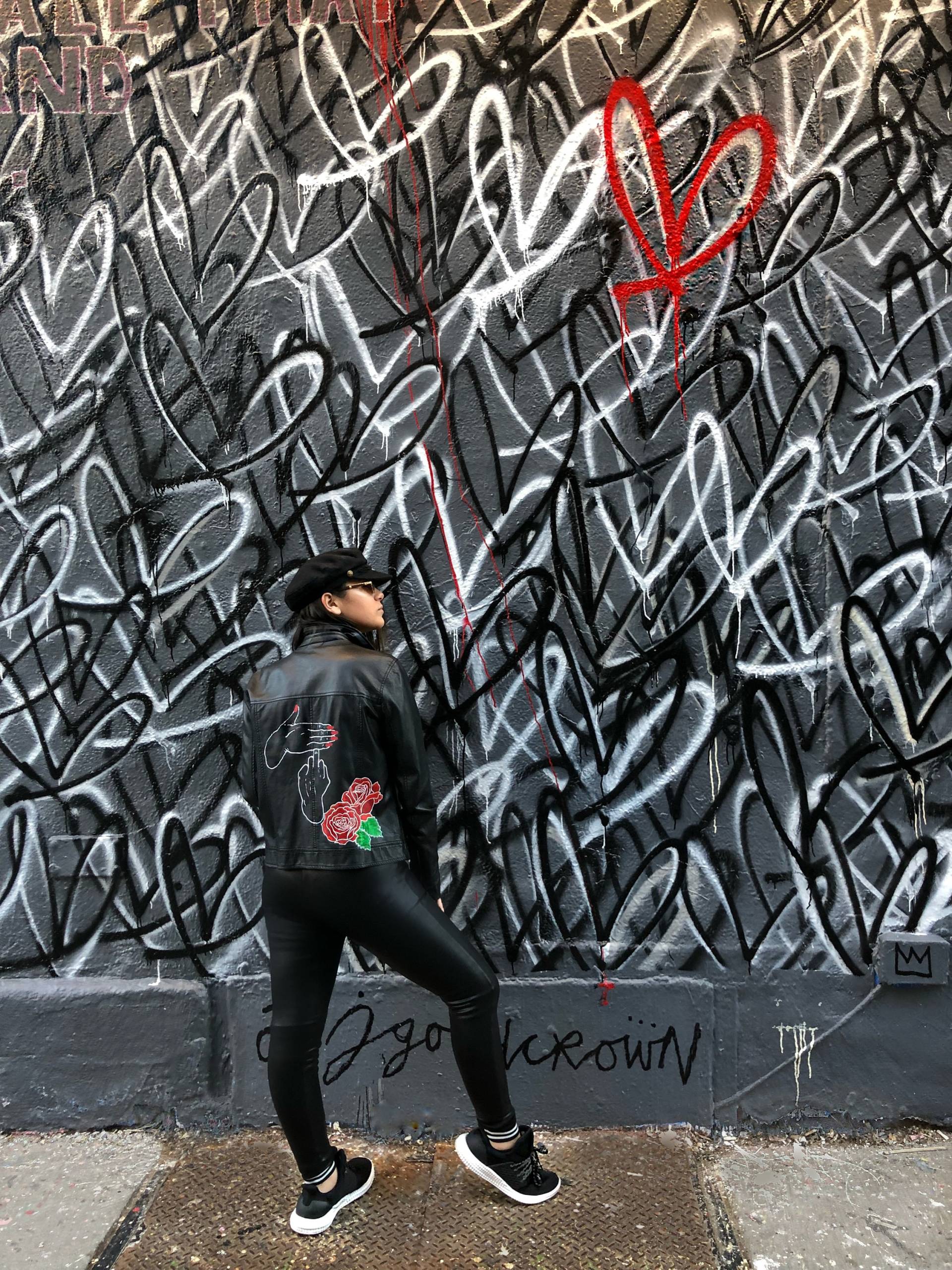 Benutzerdefinierte Lederjacke Benutzerdefinierte Lederjacke von ByAaliyah