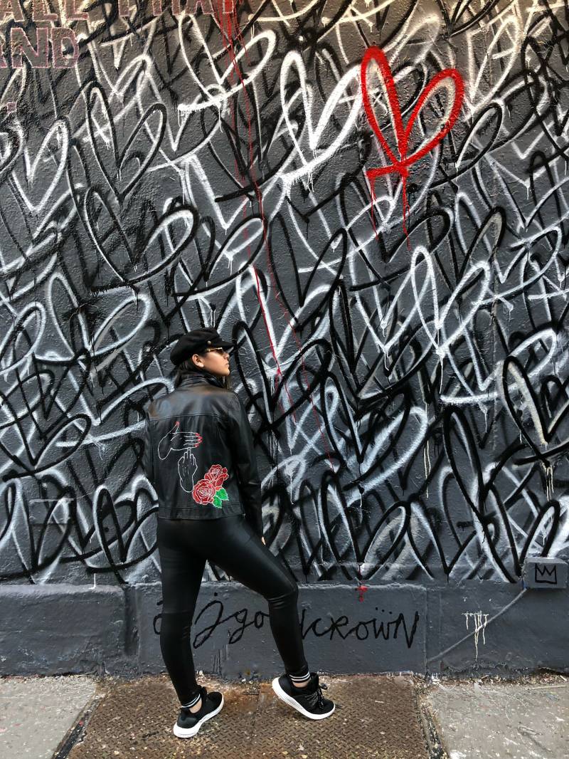 Benutzerdefinierte Lederjacke von ByAaliyah