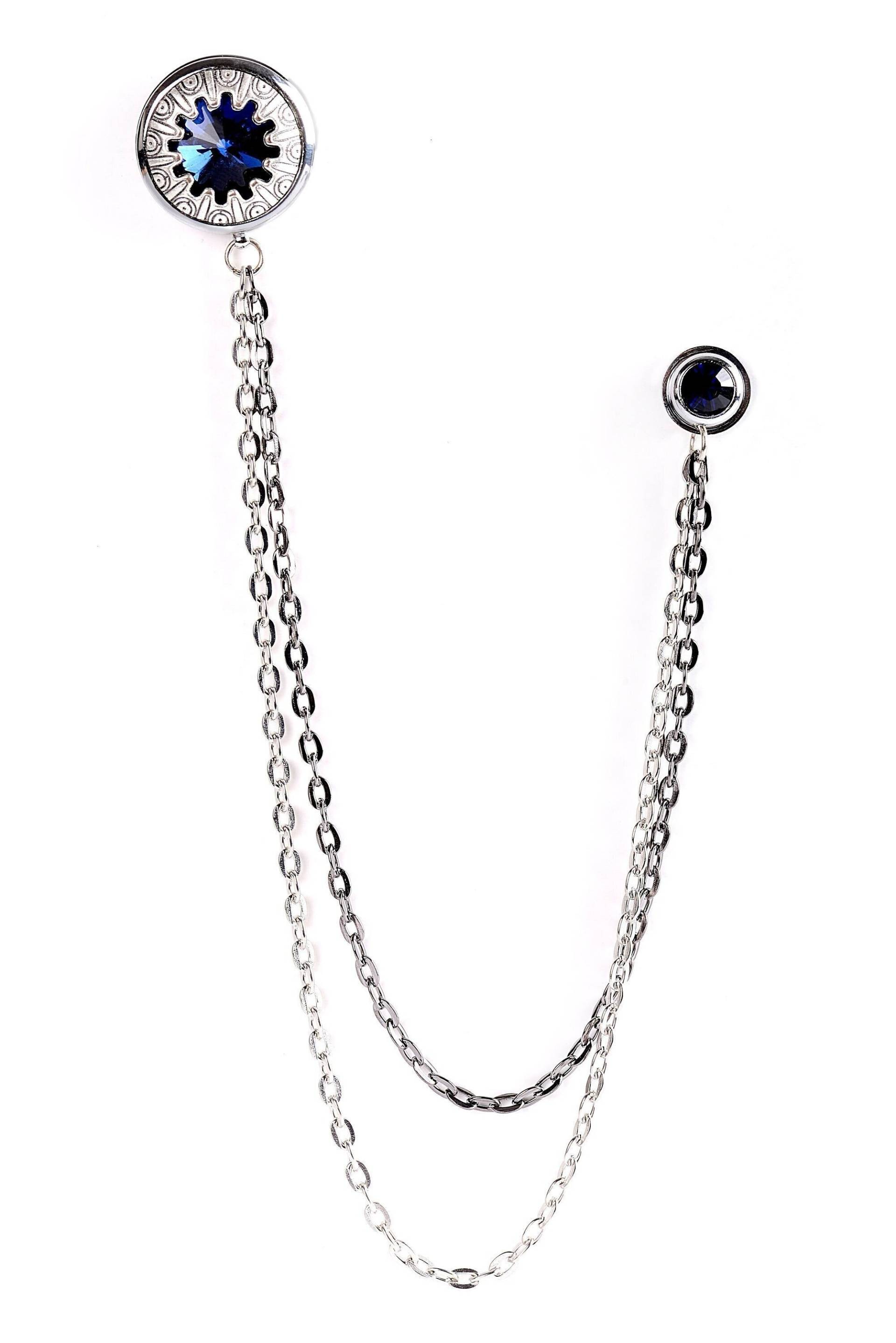 Kette Anstecknadel Aus Echtem Kristallstein , Unisex - Für Männer Frauen Handgemachte von ByCustomMade