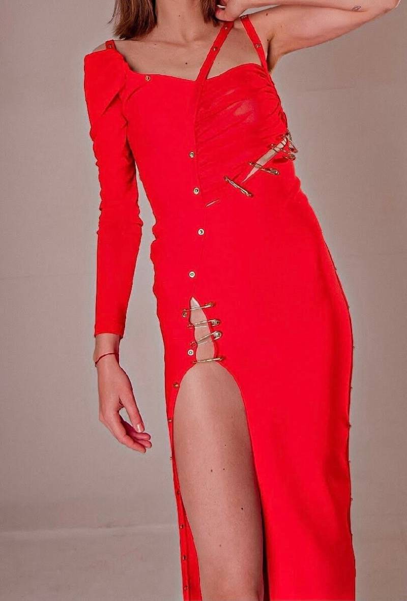 Rotes Kleid von ByDitaofficial