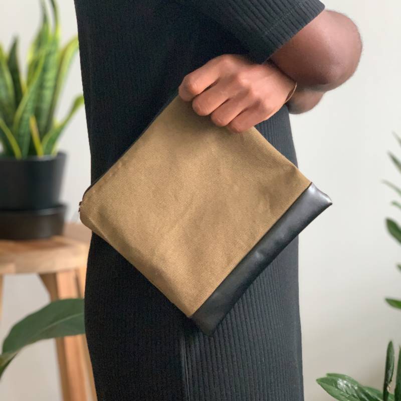 Canvas Und Kunstleder Reisetasche Canvas Und Kunstleder Reisetasche von ByFelma